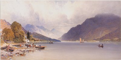 الرصيف في لوس ، لوخ لوموند (بودي كولور) بواسطة آرون إدوين بينلي